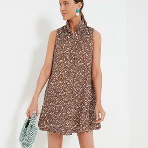 Tuckernuck Cheetah Floral Sleeveless Charlie Dress XXL